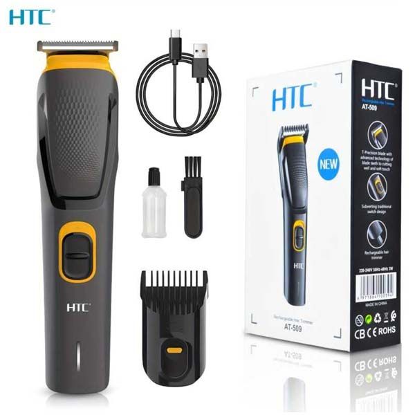 HTC AT-509 Rechargeable Men’s Beard Trimmer - Image 2