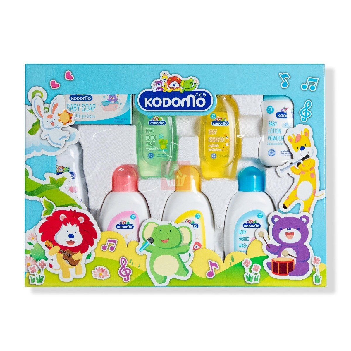 Kodomo Baby Gift Set Age 0+ - 8Pcs