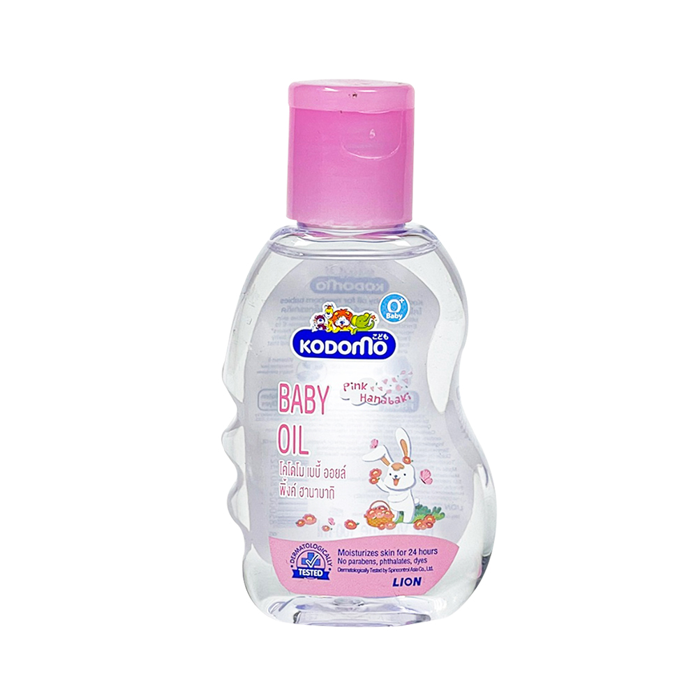 Kodomo Baby Oil Pink Hanabaki - 100ml