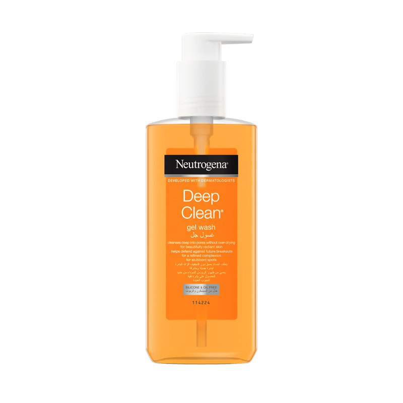 Neutrogena Deep Clean Facial Cleanser For Oily Skin, 150 ML