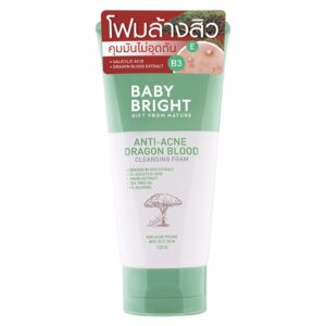 Baby Bright Anti Acne Dragon Blood Cleansing Foam - 120g